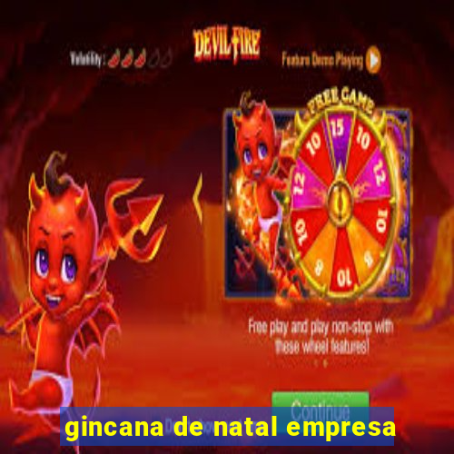 gincana de natal empresa